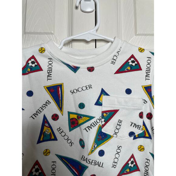 Vintage One Piece Sports Pennant Size 24 Months Soccer Baseball Football - Picture 2 of 8